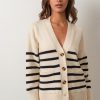 Women Kendall Lane Sweaters | Hallie Cardigan Cream