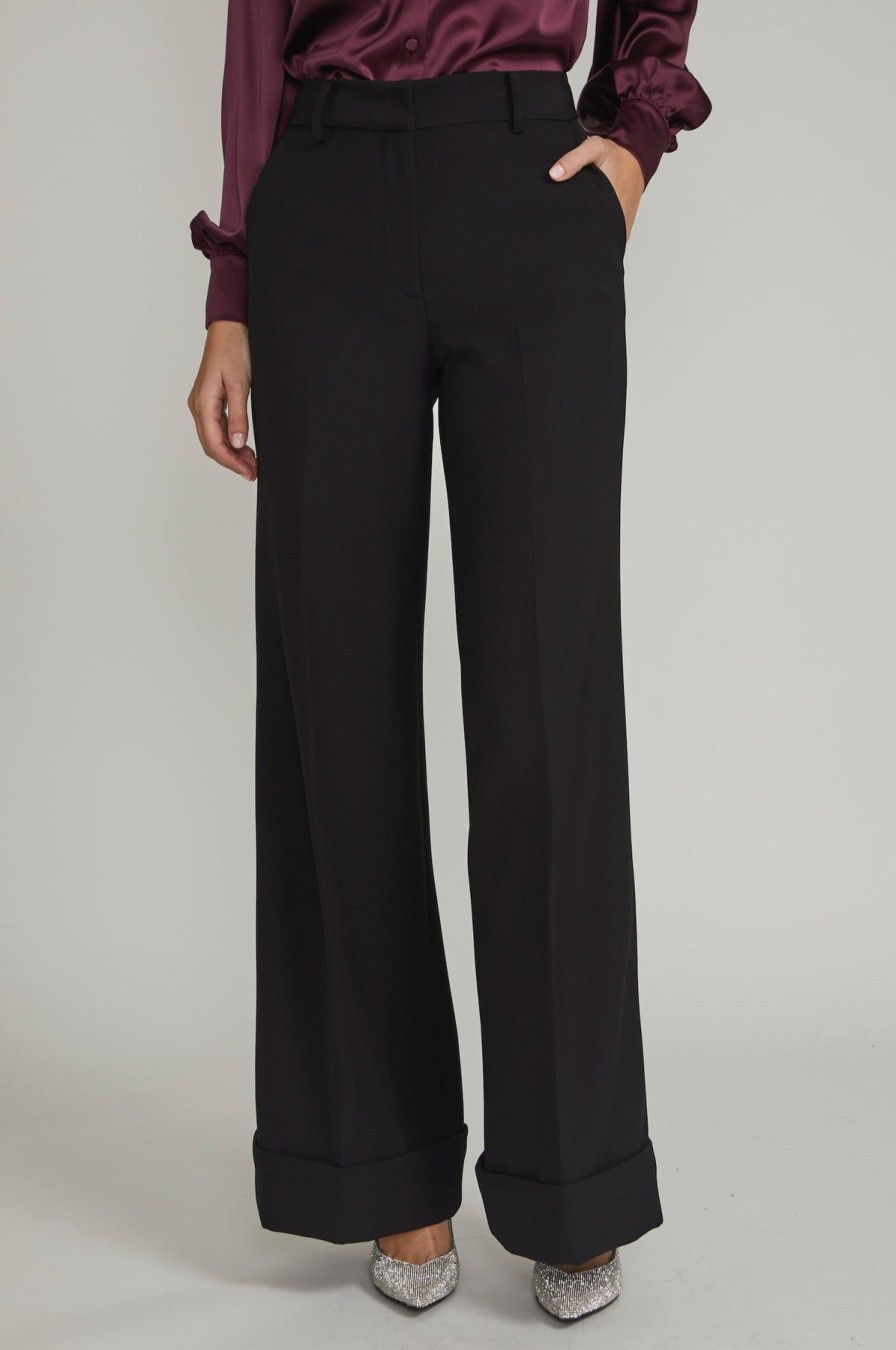 Women Generation Love Pants | Mavis Crepe Pants Black