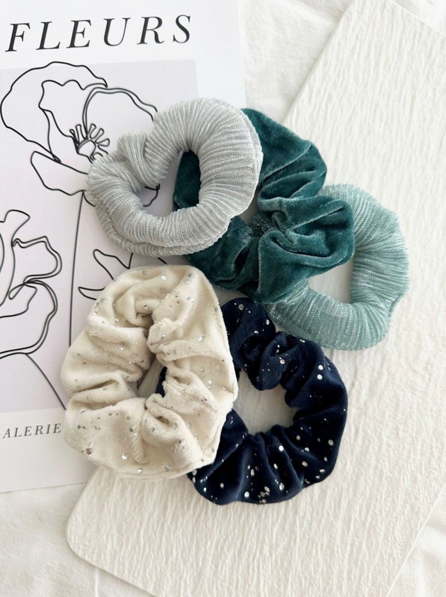 Women Uniquities Hair Accessories | Gemini Scrunchie Set