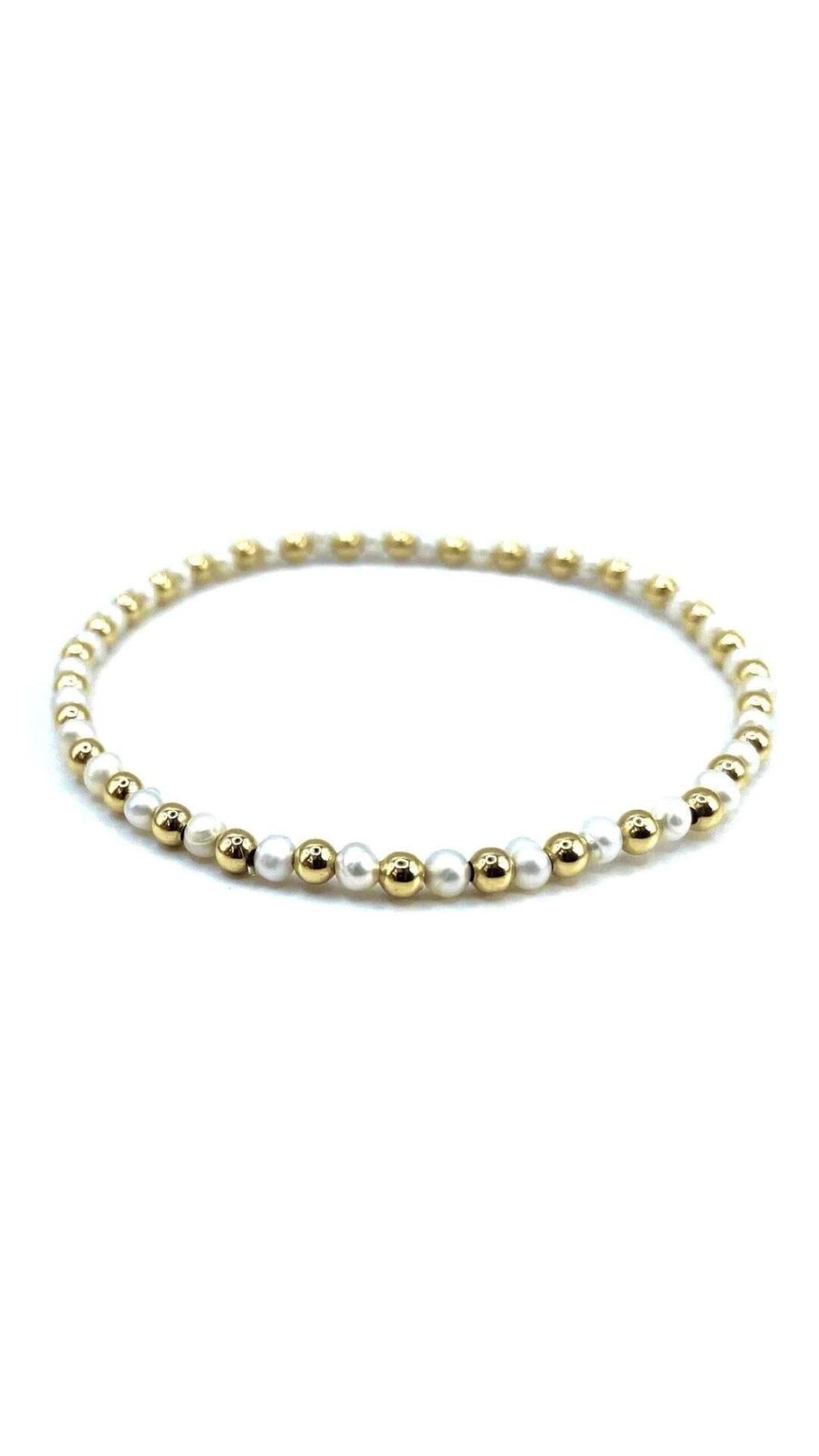 Women Erin Gray Bracelets | 3Mm 14K Gold Filled Pearl Bracelet