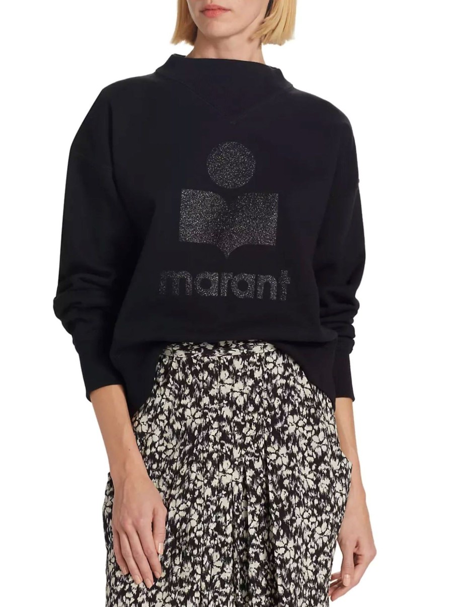 Women Isabel Marant Etoile | Moby Sweatshirt Black