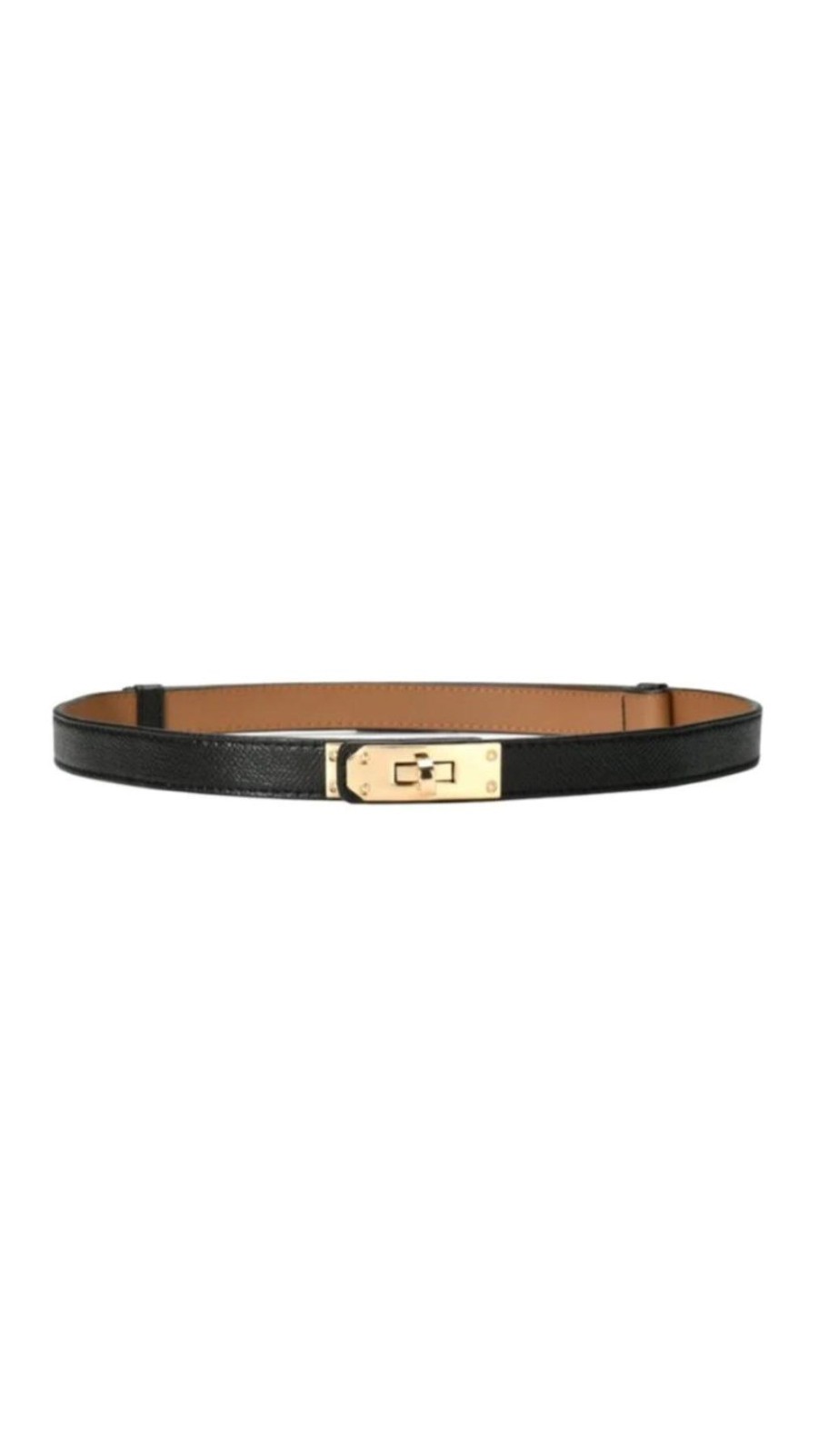 Women Uniquities Belts | Latch Belt In Black