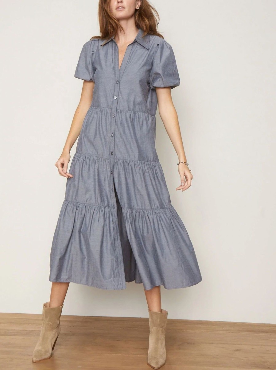 Women Brochu Walker Casual | Havana Dress Washed Slate