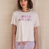 Women Sundry Tees & Tanks | Grand Amour Tee Oatmilk