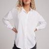 Women Bella Dahl Shirts & Blouses | Flowy Shirt White