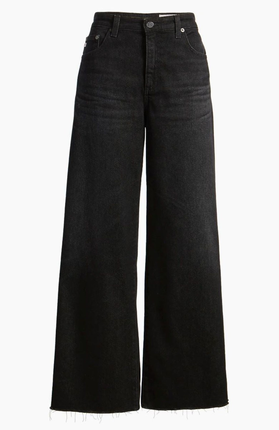 Women AG Adriano Goldschmied Denim | Saige Wide Leg Crop Jeans 6 Years Grandiose